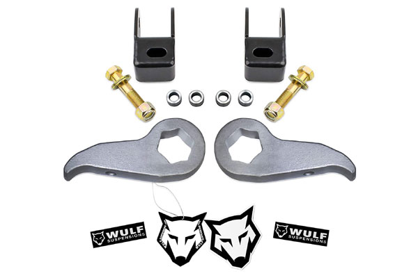WULF 3 Front Leveling Lift Kit Compatible with 2011-2019 Silverado 2500 2WD 4X4