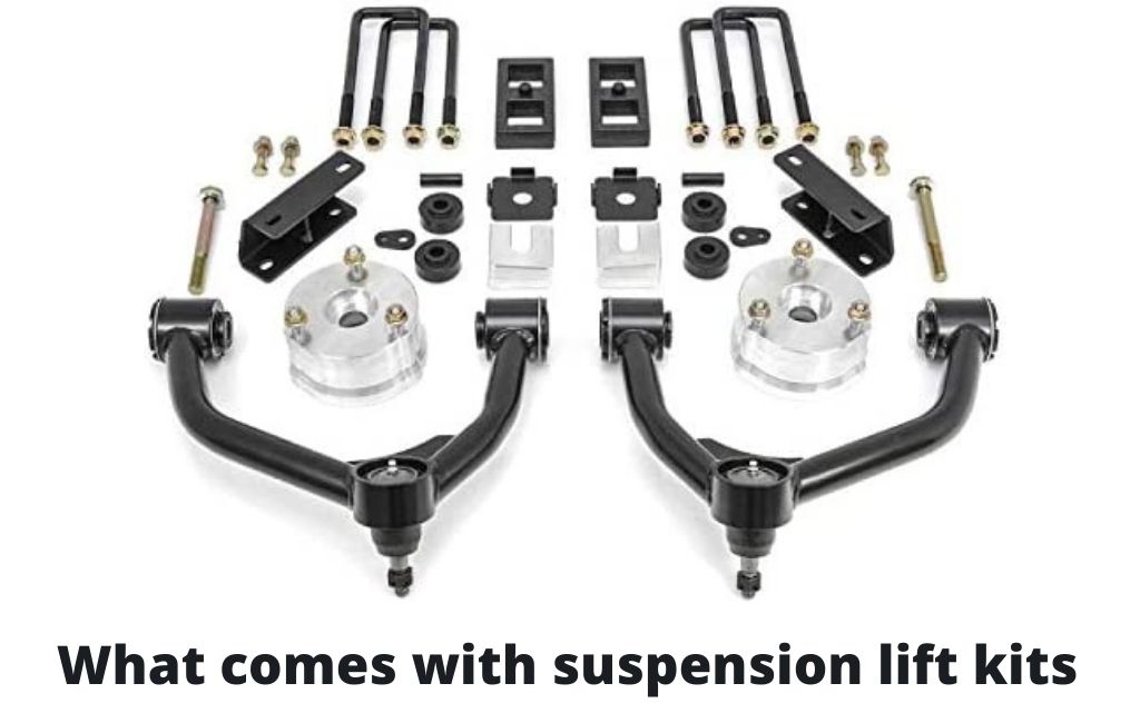 What comes with suspension lift kits
