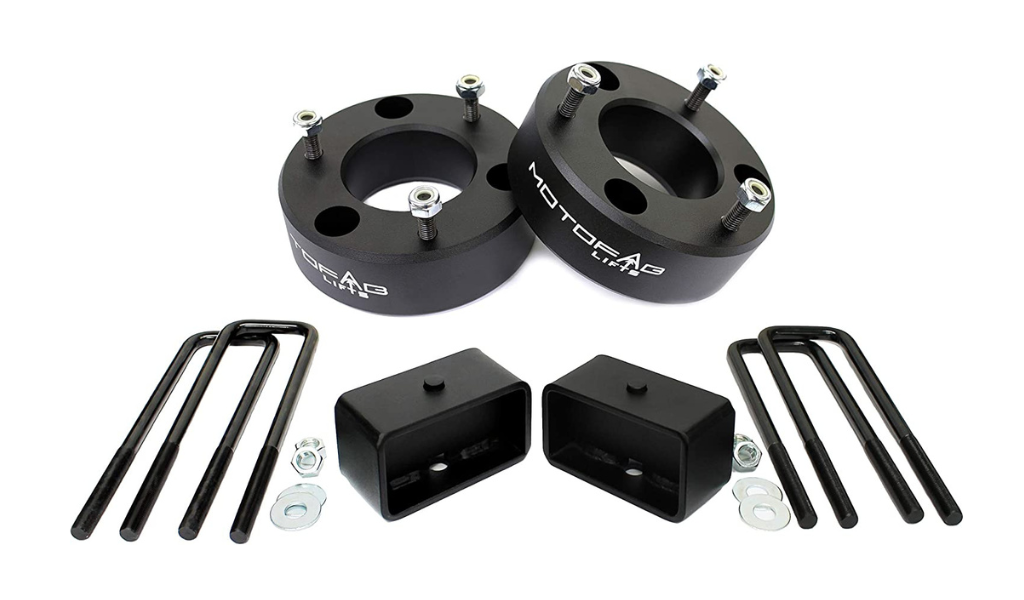 MotoFab 3" Front and 2" Rear Leveling lift kit